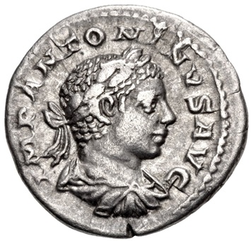 Elagabalus, 219 CE  (Rome Mint - AR Denarius)